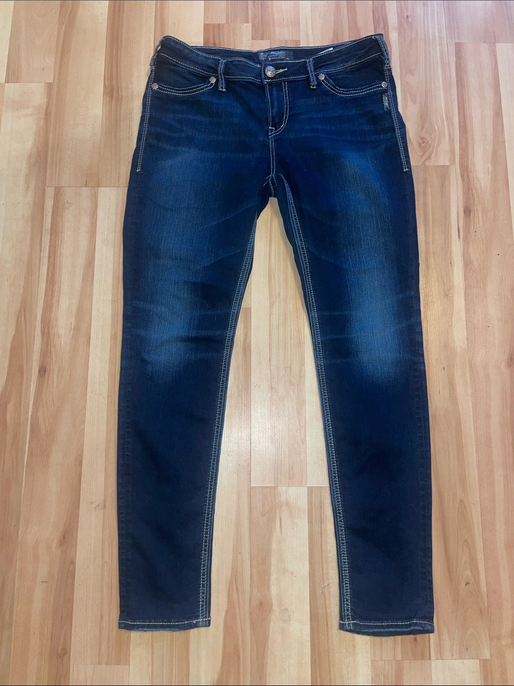 Silver jeans suki high super skinny jeans size w32/L31